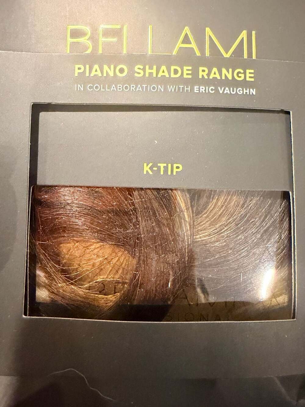 Bellami x Eric Vaughn Professional Straight Keratin Tip Hair Extensions 16" 25g